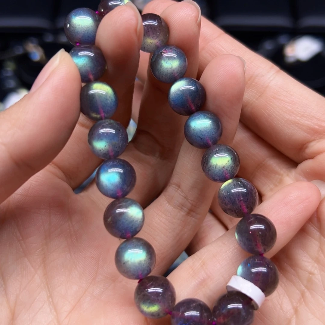 未镶嵌手串长石10.5左右