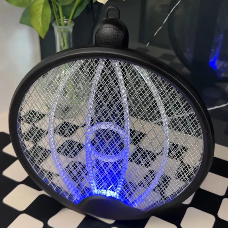 2025新款电蚊拍充电式家用室内超强力驱蚊灭蚊神器苍蝇蚊子电网拍