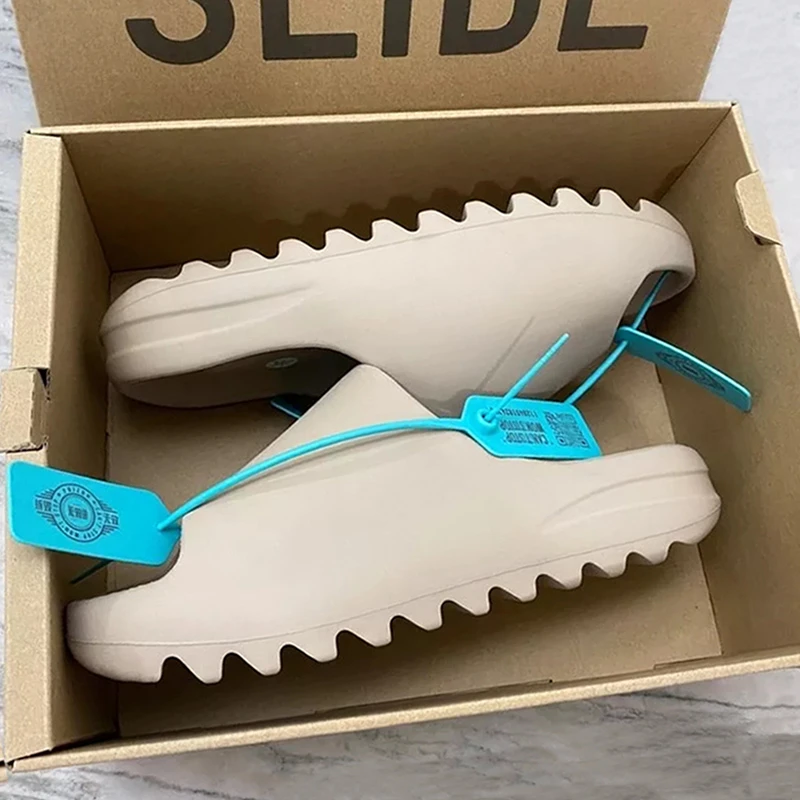 侃爷yeezy椰子厚底踩屎感拖鞋男夏季外穿潮牌运动防滑情侣拖鞋女