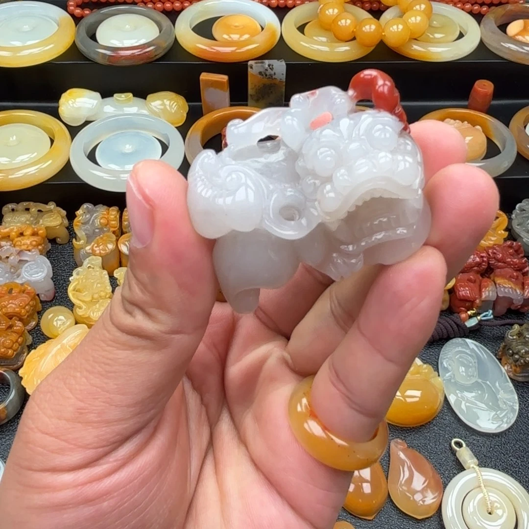 石英质玉（黄龙玉）合金手镯