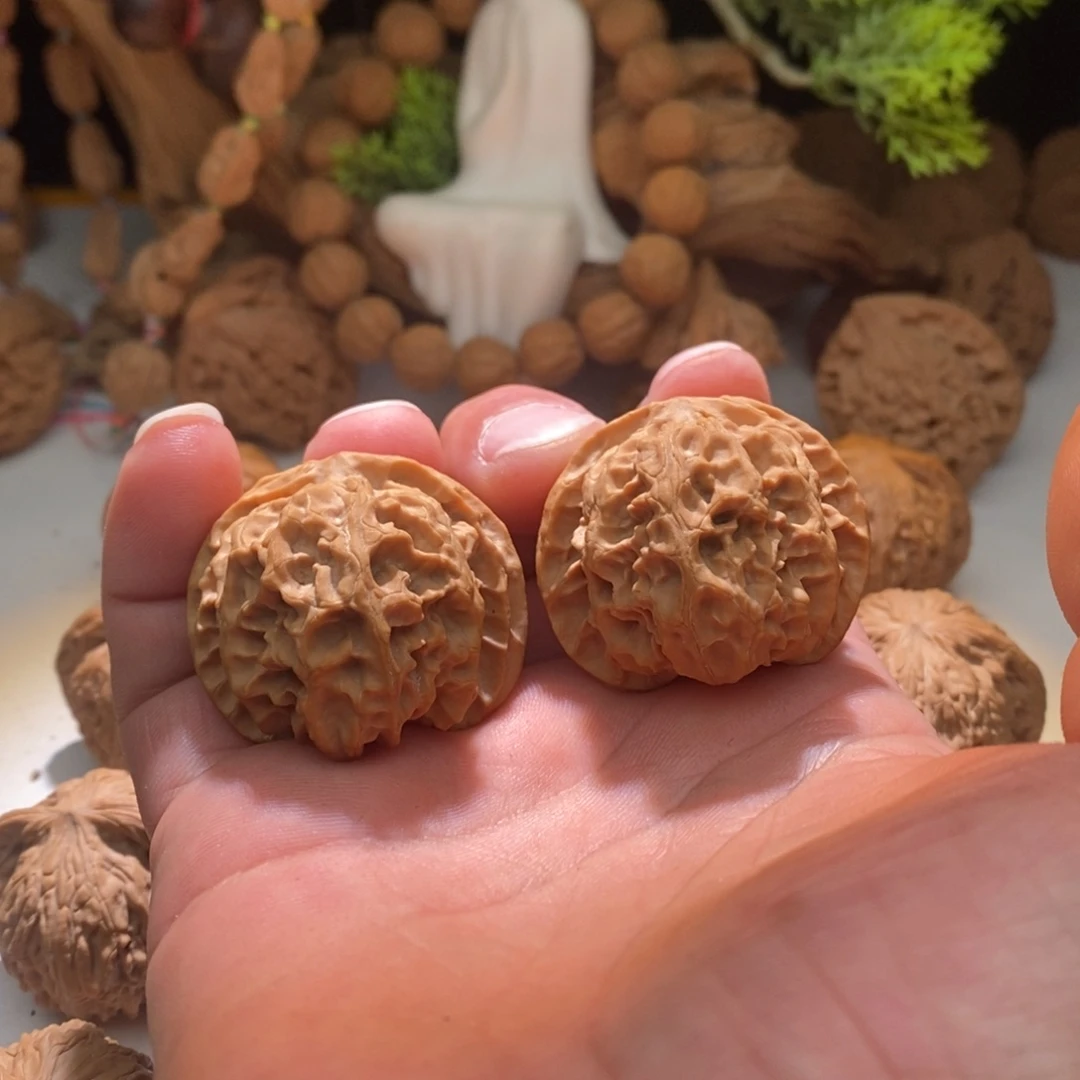 文玩核桃把件苹果园40