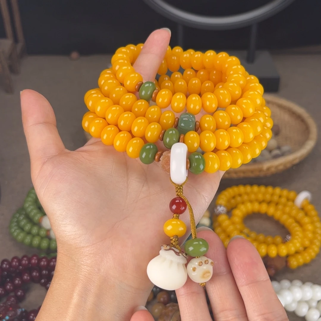 白玉菩提吊坠菩提