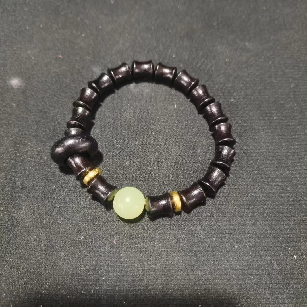 黑檀竹节手串-LQ702