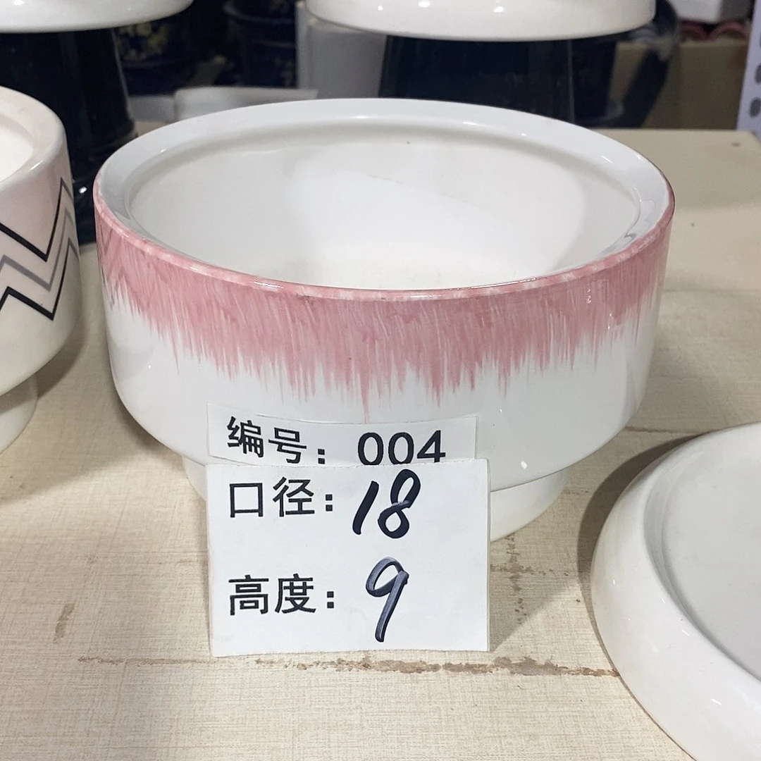 【闪购商品】陶瓷微瑕花盆-CCH004-小号1个