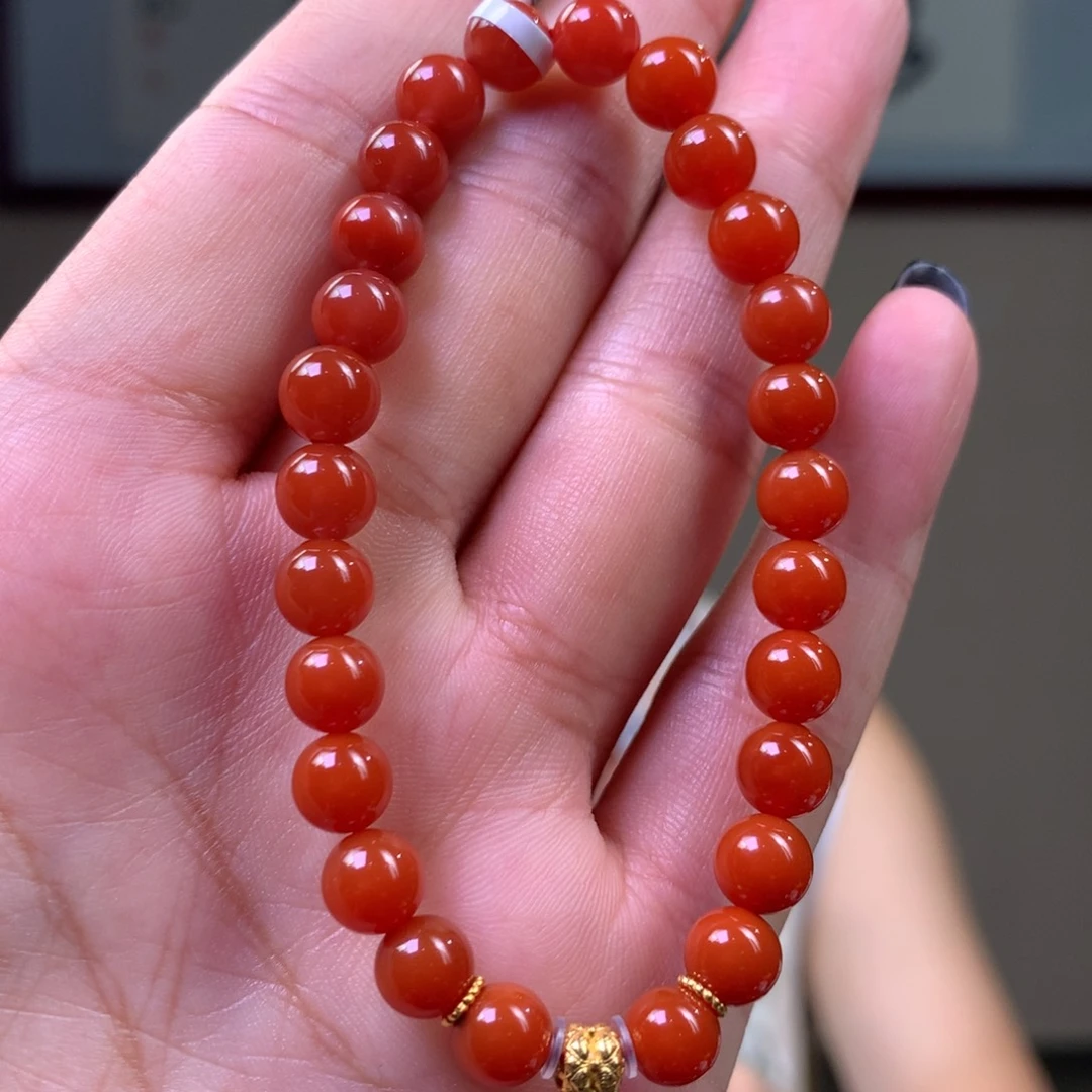 南红玛瑙未镶嵌南红玛瑙辣椒卡6