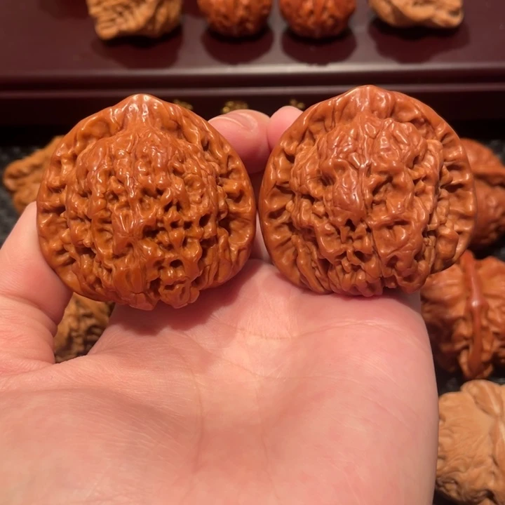 文玩核桃把件官帽