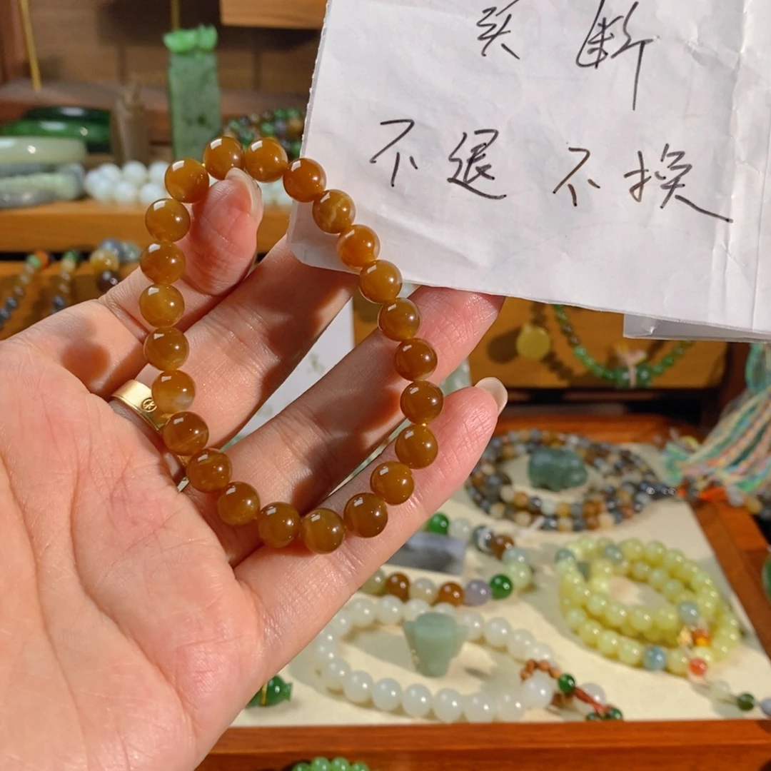 和田玉未镶嵌手链买断不退不换