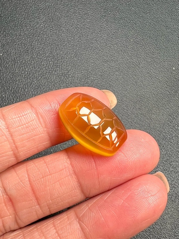 逊克北红玛瑙吊坠