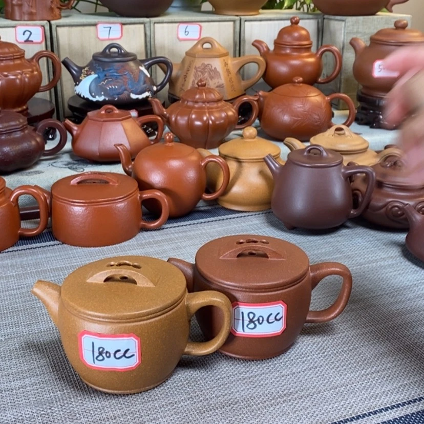 【闪购商品】紫砂茶壶叼**爷两把汉瓦