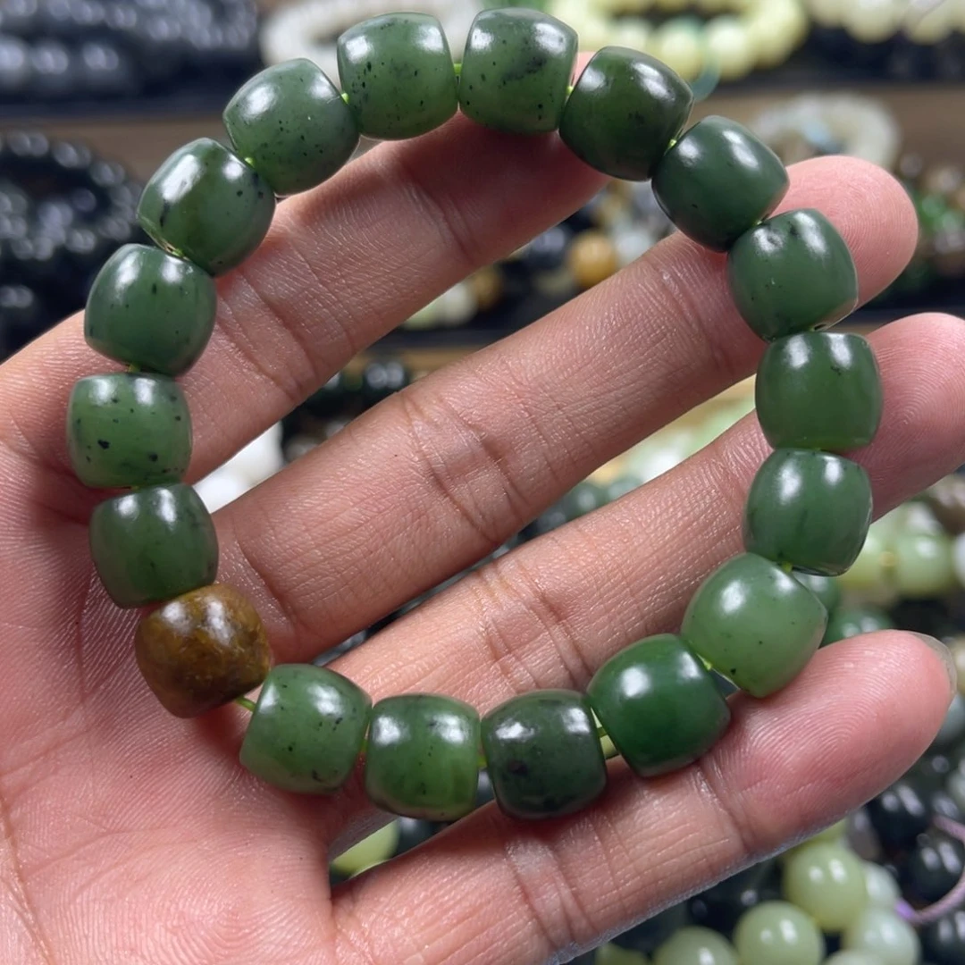 和田玉手串未镶嵌