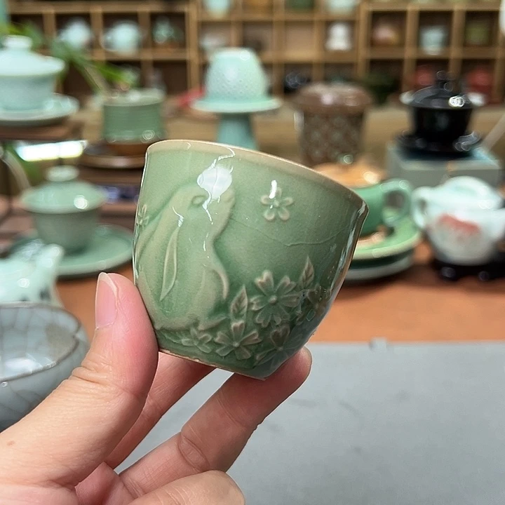 龙泉敬悦青瓷品茗杯