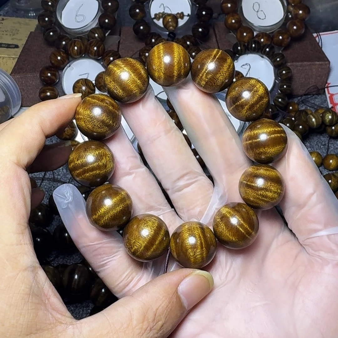 手串/手链金丝楠水波纹