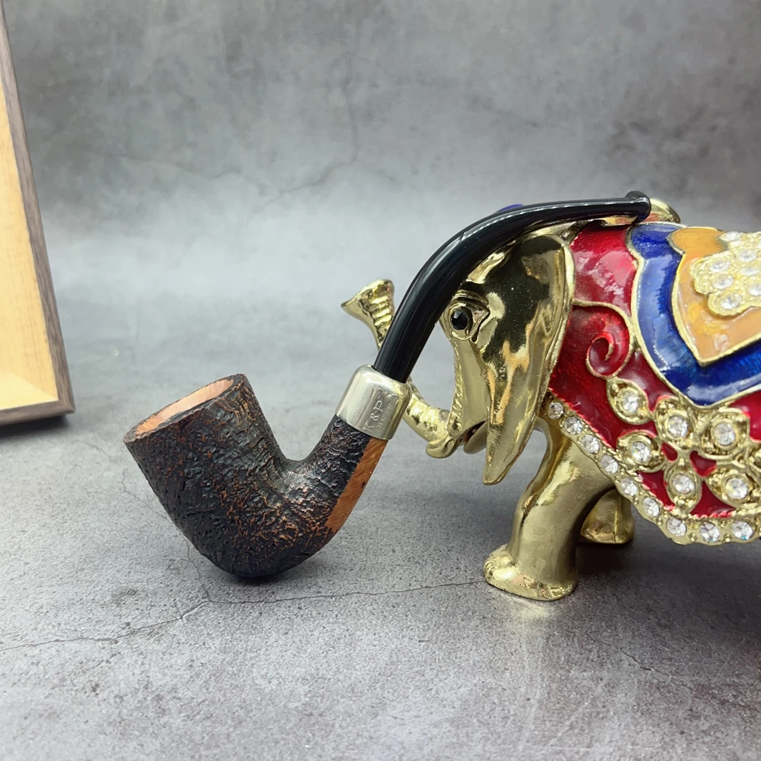 【彼得森】阿克诺棕色喷砂烟斗系列进口石楠木烟具年轻人