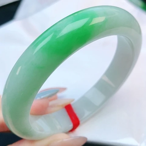 未镶嵌手镯翡翠57圈口882919