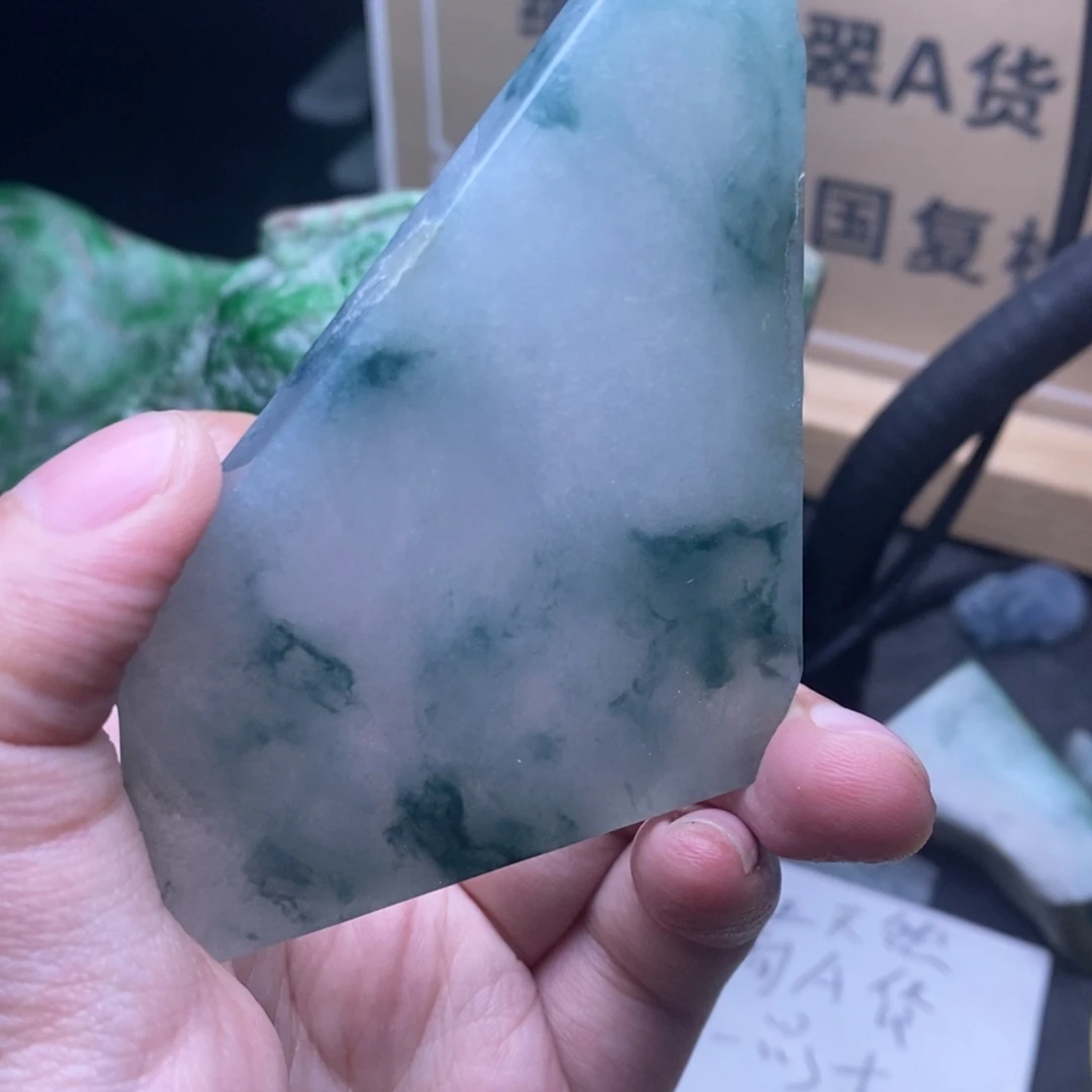 道***地定制翡翠未镶嵌包工