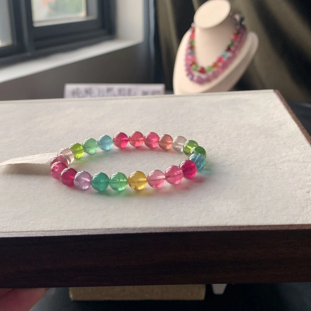 未镶嵌手链碧玺碧玺