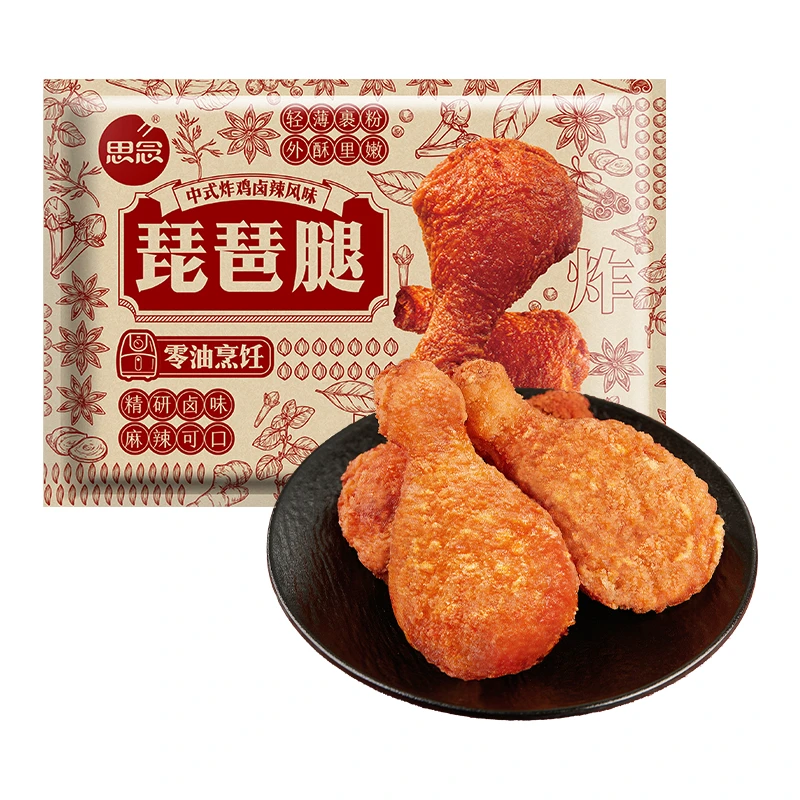 思念中式炸鸡卤辣风味琵琶腿240g