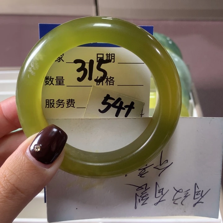 蛇纹石玉未镶嵌手镯315