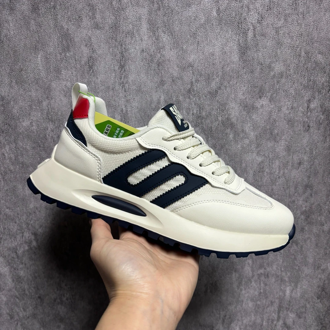 2025夏季新款男士时尚休闲运动鞋轻便男鞋百搭软底潮鞋潮流男鞋