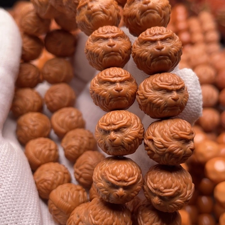 猴头核桃吊坠背*斗战胜佛