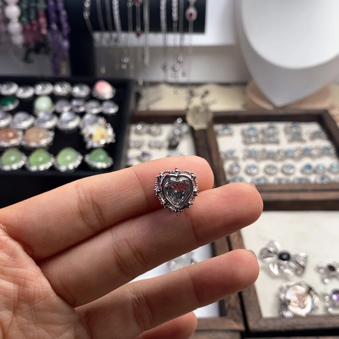 水晶盒子盒子未镶嵌鱼**涵