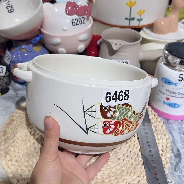 瓷片微瑕陶瓷满15包邮6468