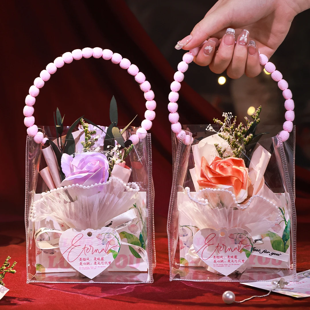 菲寻七夕情人节送男友女生生日礼物情侣见面纪念意义实用礼品花束