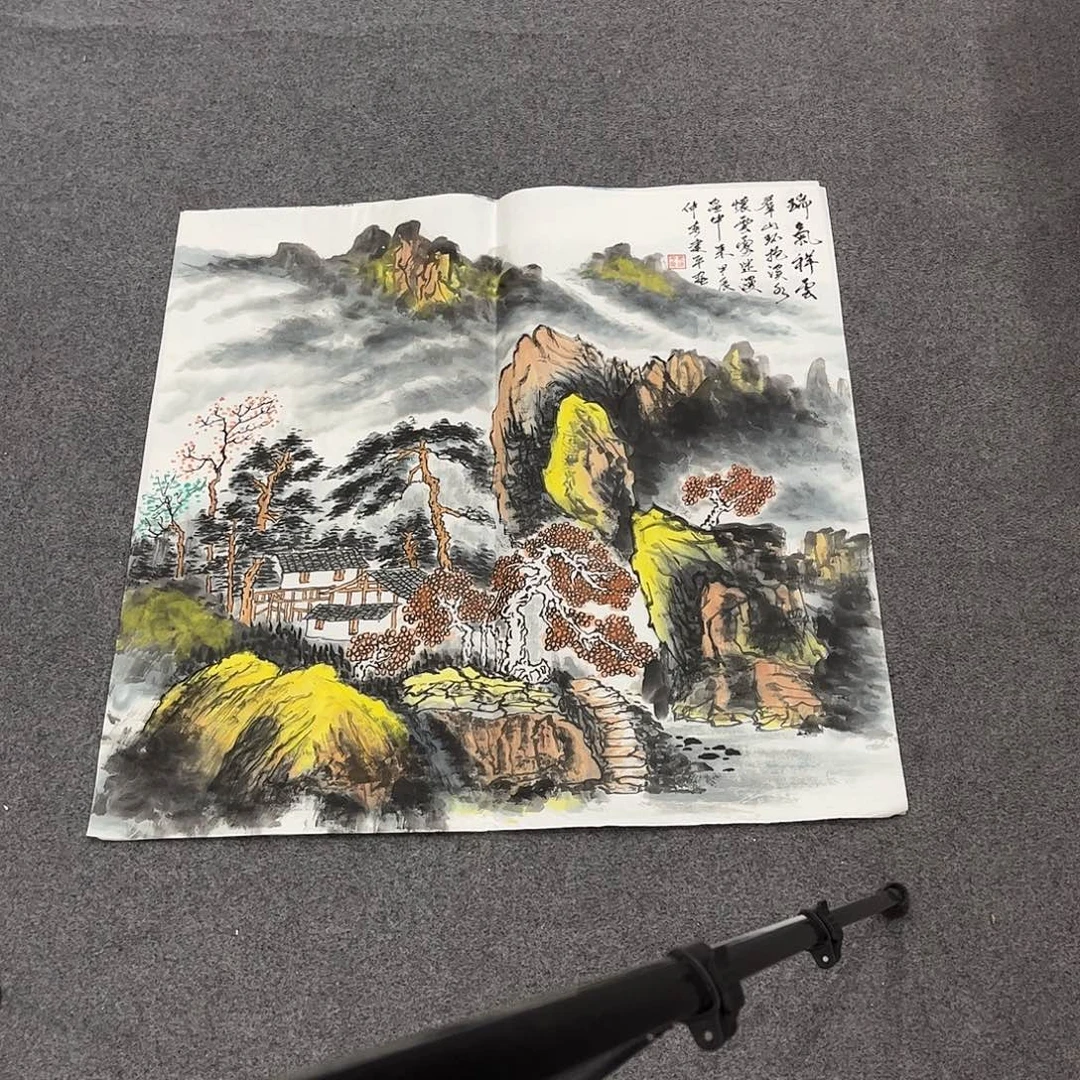 国画D国画单幅任发