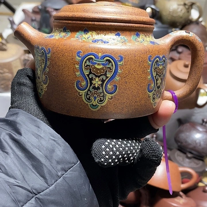 紫砂茶壶嘴磕微瑕