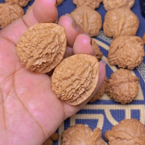 【闪购商品】文玩核桃吊坠郝****-小老鼠30四座楼32