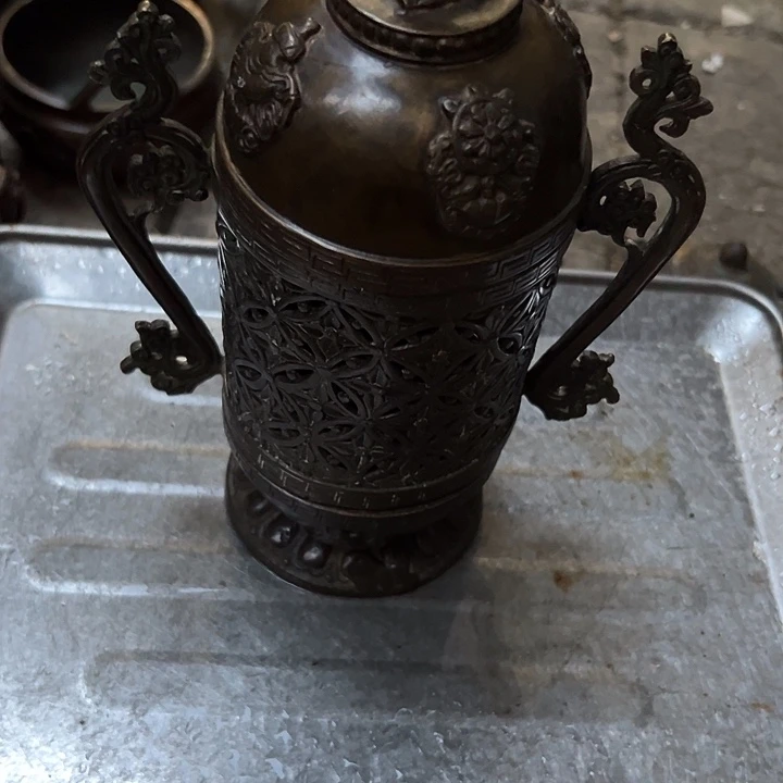 诚***业黄铜摆件，文房工艺品摆件