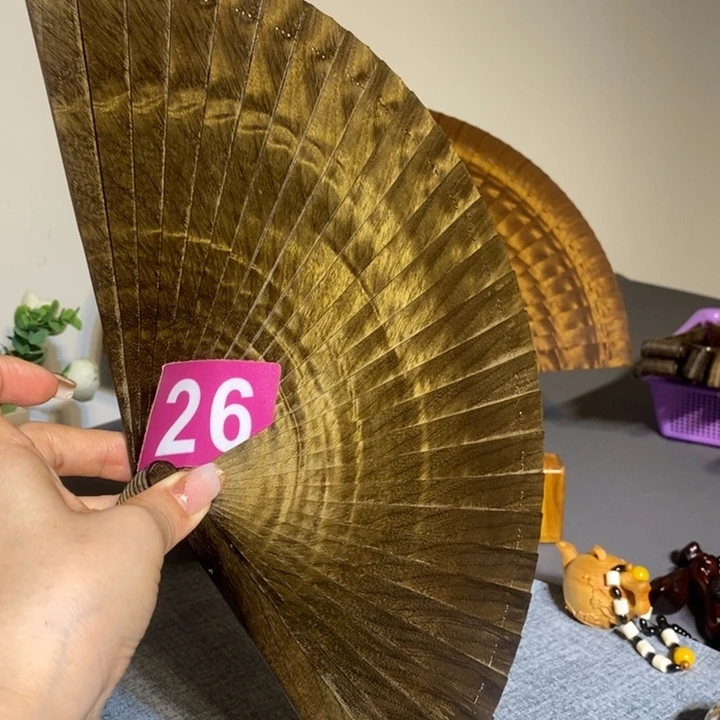 金丝楠略**～金楠楠木扇子