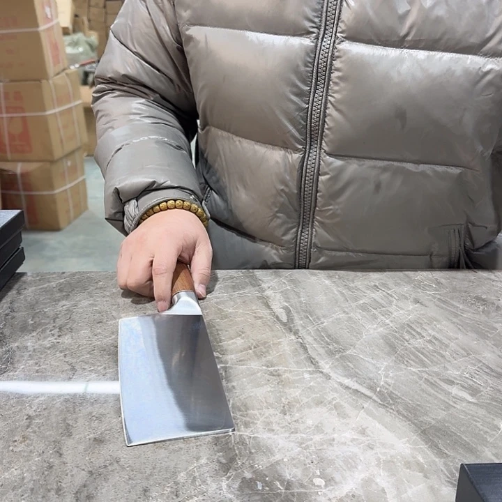 木把手切菜刀超级好用高颜值