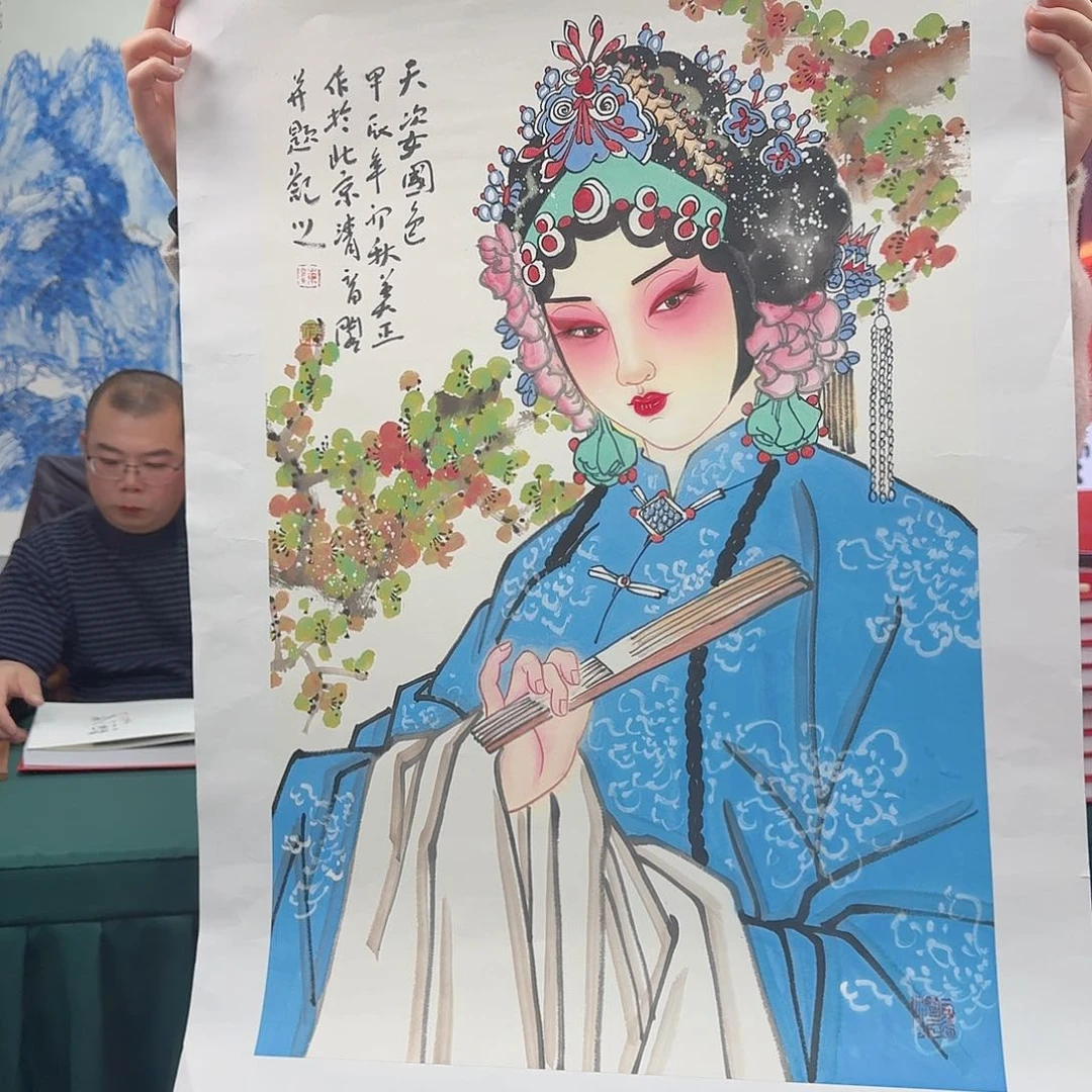 国画多次参加国内外大型画展