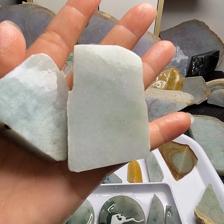 翡翠散珠缅甸翡翠38