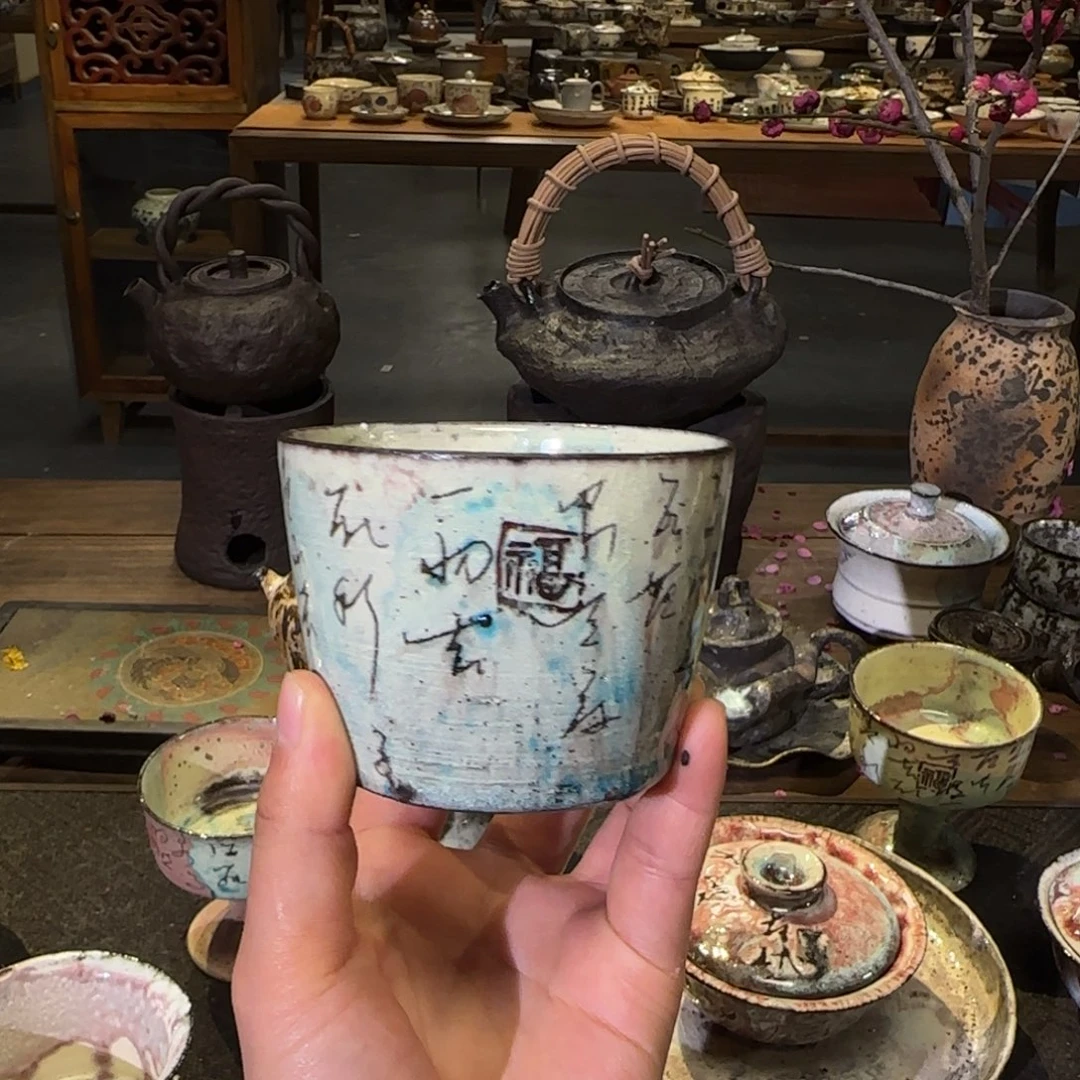景德镇手作器皿了