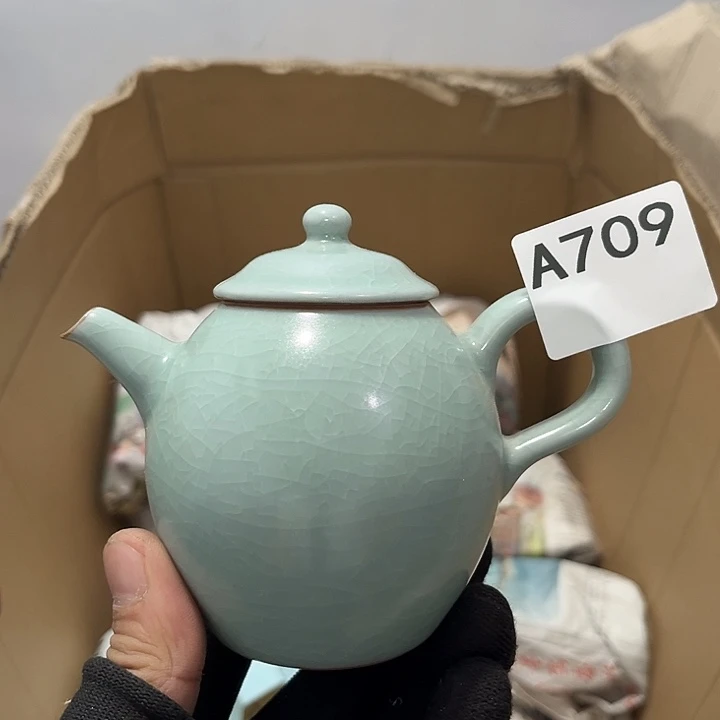 瓷片茶摆件工艺品摆件666