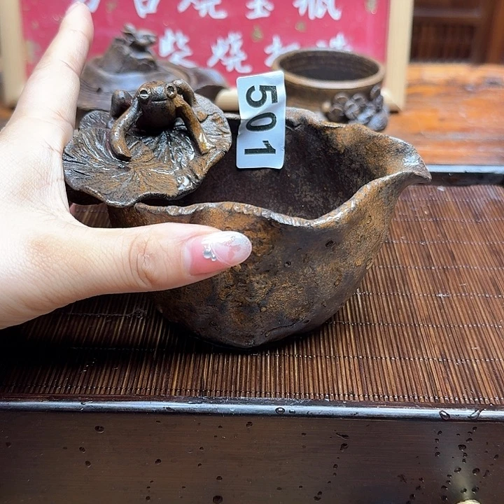 纯手工制作粗陶茶具煮****?