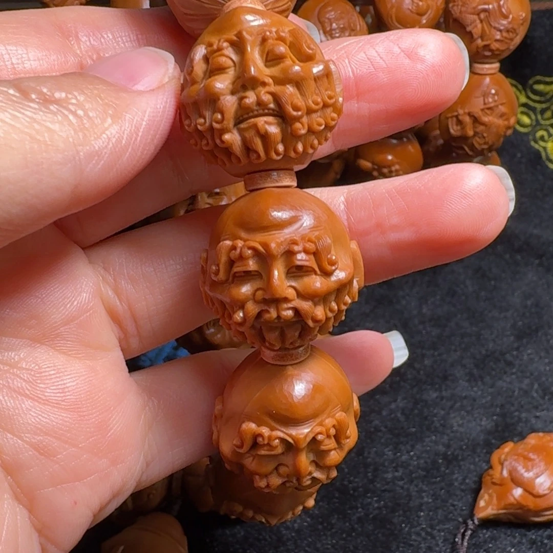 瀘***梦手串/手链橄榄核橄榄核雕