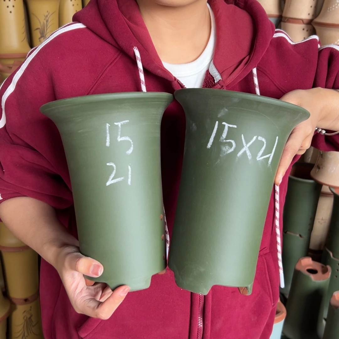 宜兴川阁紫砂花盆