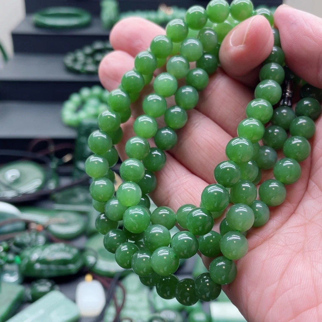 和田玉（碧玉）未镶嵌颈饰