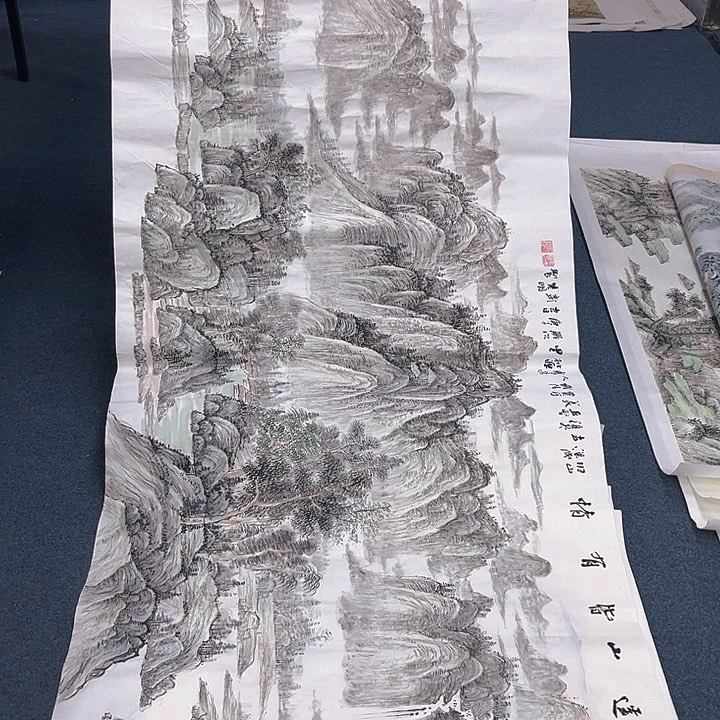 国画纯手绘字画宣纸