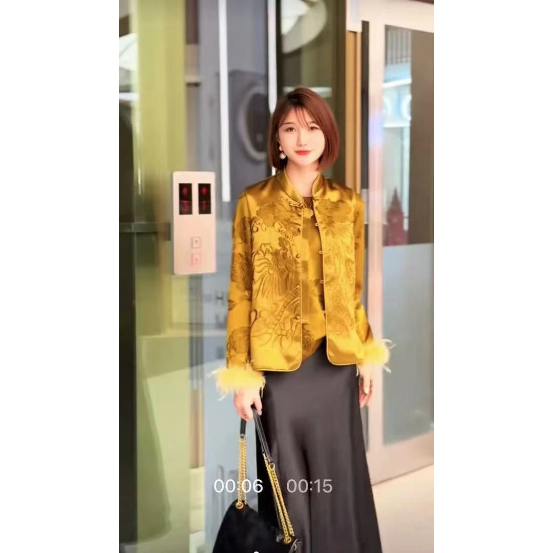 新款设计感国风打底上衣3032