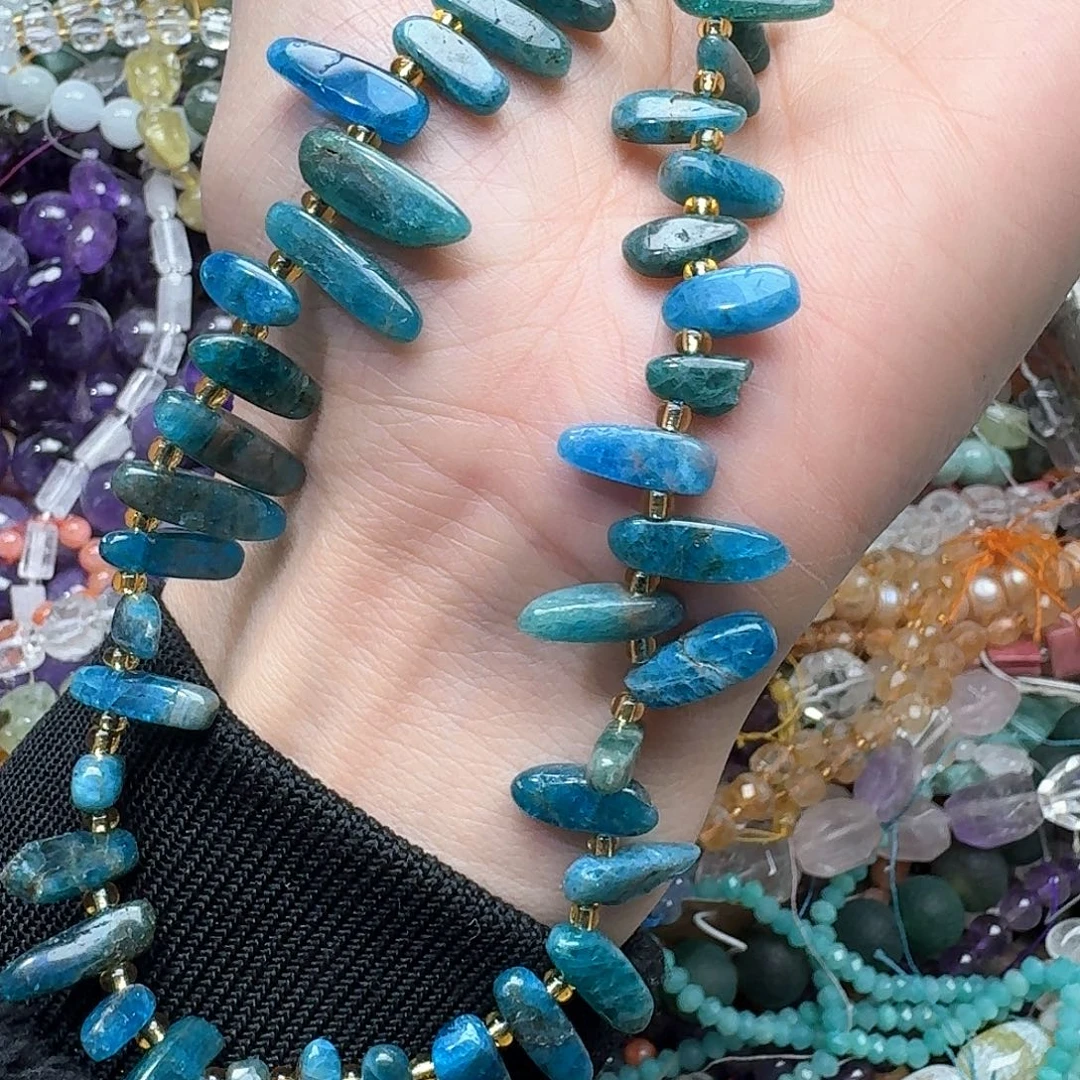 玛瑙/玉髓合金珠宝半成品一条蓝麟灰卡子