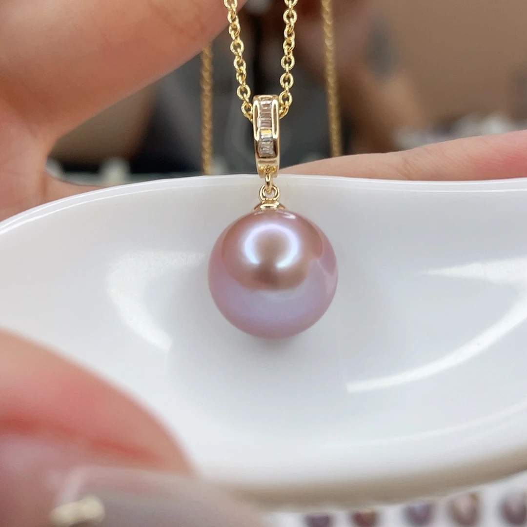 淡水珍珠未镶嵌吊坠(赠链)