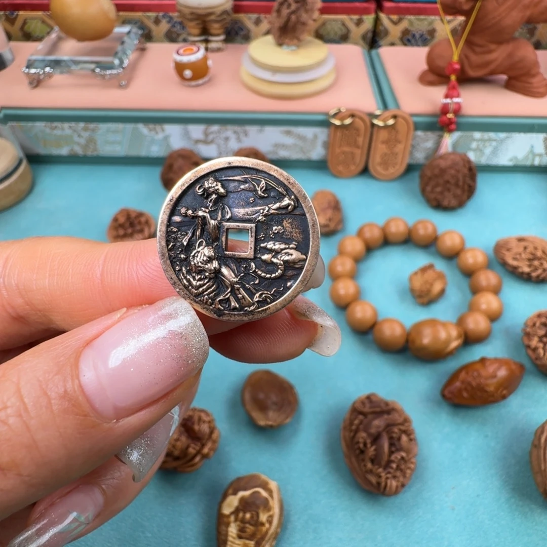 木***呆手串/手链橄榄核核潮核雕手工制作