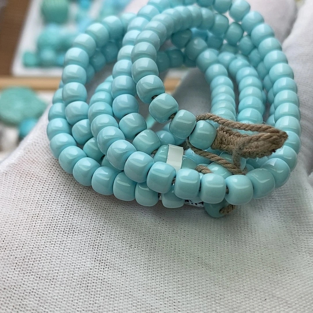 随***^绿松石未镶嵌戒指