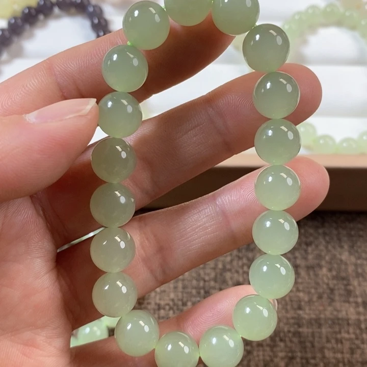 和田玉手串未镶嵌꧁****