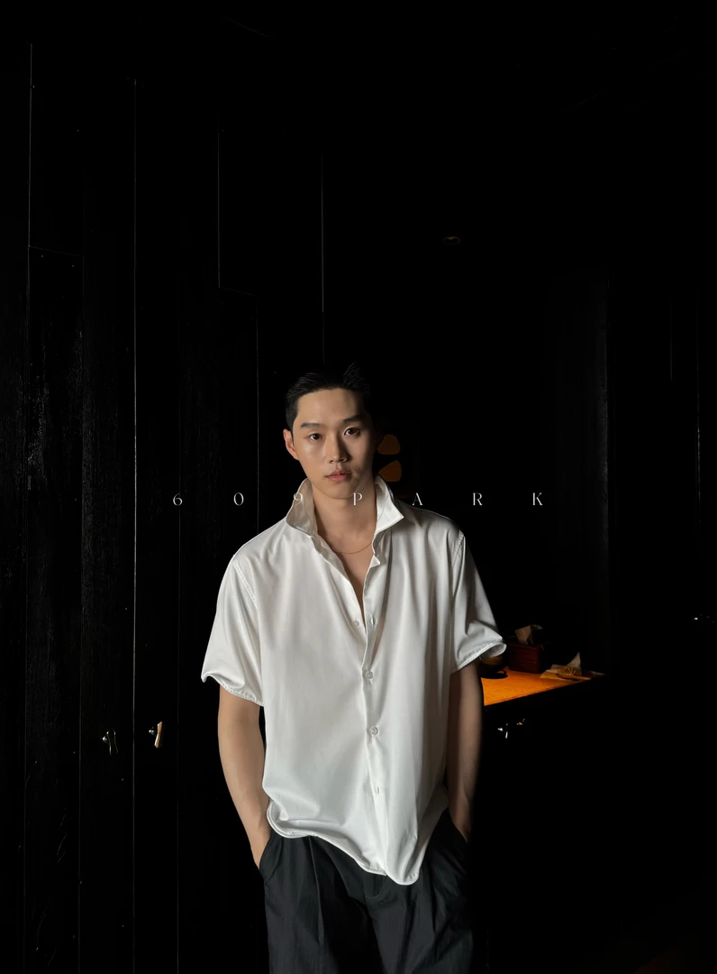 609PARK Cozyfit 半袖扭扭衬衫 81010