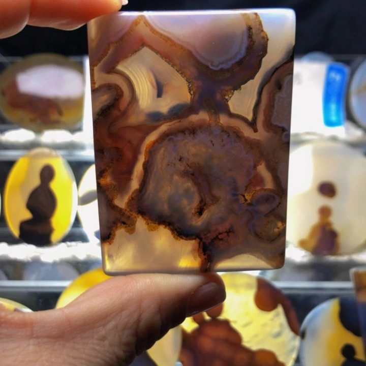 合金玛瑙/玉髓珠宝奇石153